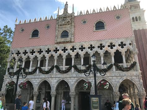 Christmas Decorations At Epcot Photos