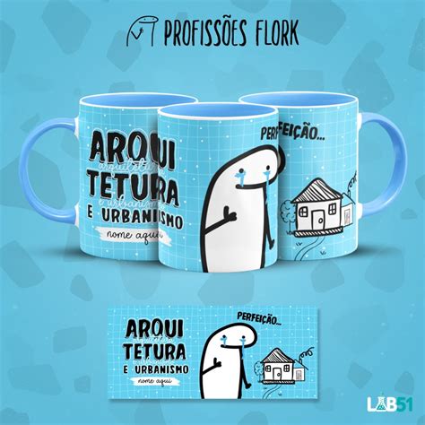 Caneca Flork Profissões Arquitetura e Urbanismo Elo7