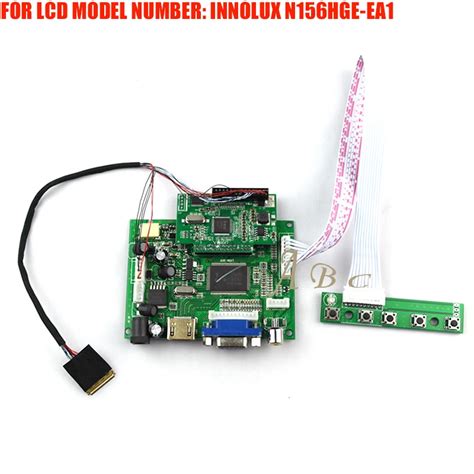 HDMI VGA 2AV Controller Board Monitor Kit For INNOLUX N156HGE EA1 15 6