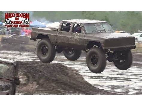 Square Body Chevy Mega Truck Goes All Out At Mud Bog Youtube