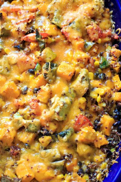 Butternut Squash Quinoa Casserole Vegan Friendly Gluten Free 30 Minutes