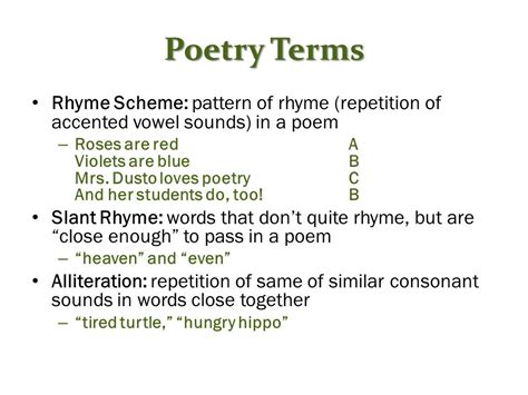 AABB Rhyme Scheme And Rhyming Pattern Examples 44 OFF