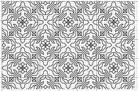 Imaginesque Ornate Blackwork Fill Pattern