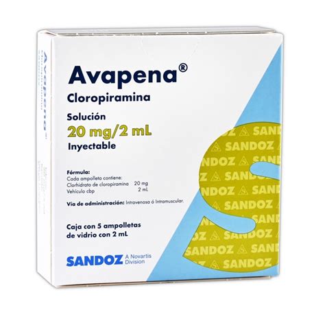 Medically Avapena Sol Iny C Mg Farmacia A Domicilio