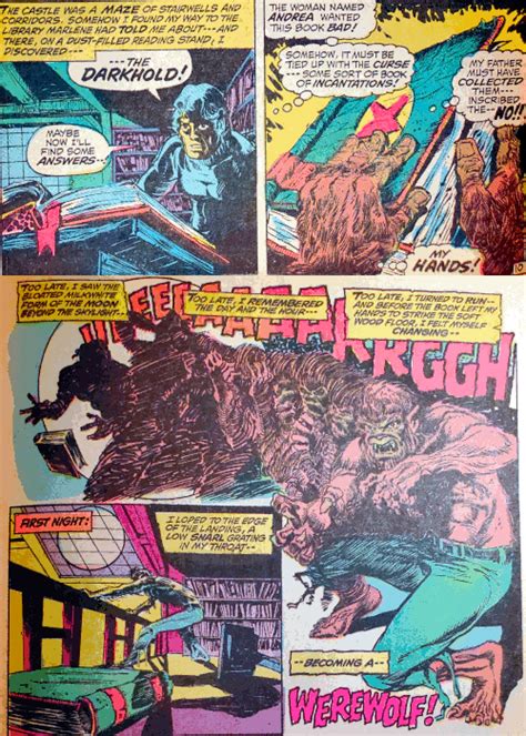 Werewolf Timeline Marvel Comics Relic Keep
