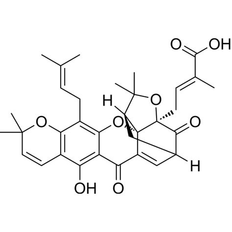 COA Of Isomorellic Acid Certificate Of Analysis AbMole BioScience