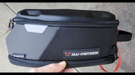 Sw Motech Daypack Tank Bag Review Youtube