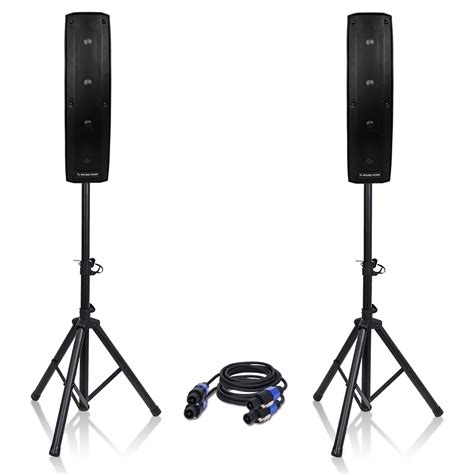 Buy Sound Town Passive Mini Line Array Column Speaker System CARPO-V4 with Two 500W 4 X 4 ...