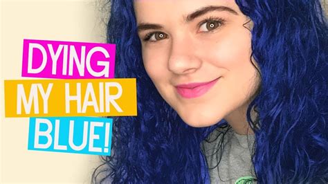 Dying My Hair Blue Youtube