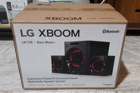 LG XBOOM LK72B Multimedia Bluetooth Speaker System Audio Soundbars