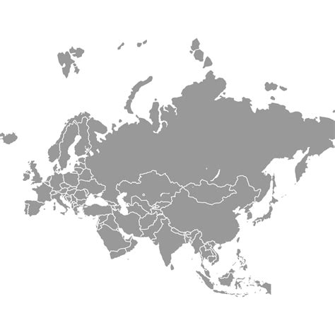 Blank Map Of Eurasia Ultimaps