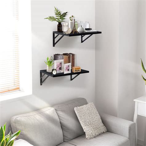 Tectocker Dou Pc Deep Floating Shelves X Deep Wall