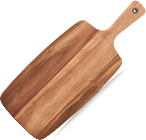 Rechthoekige Acacia Houten Keuken Snijplank Met Handvat 52 Cm