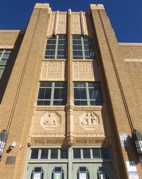 Will Rogers High School Detail Tulsa Oklahoma Will Roge Flickr