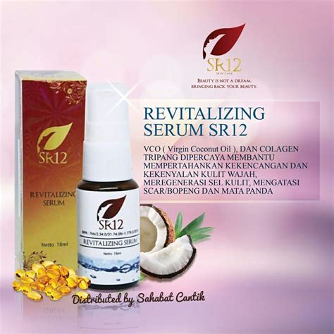 Jual Revitalizing Serum Sr Serum Regenerasi Kulit Wajah Serum