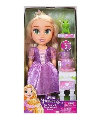 Princesa Disney Rapunzel Y Pascal Muñeca De 32cm Jakks Envío gratis