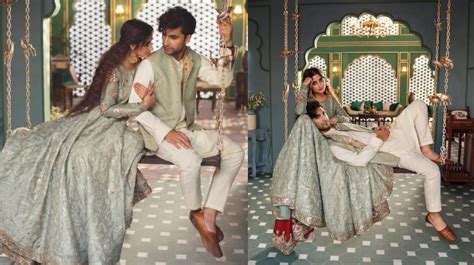 Sajal And Ahad Exude Pure Love In Bridal Photoshoot [pictures] Lens