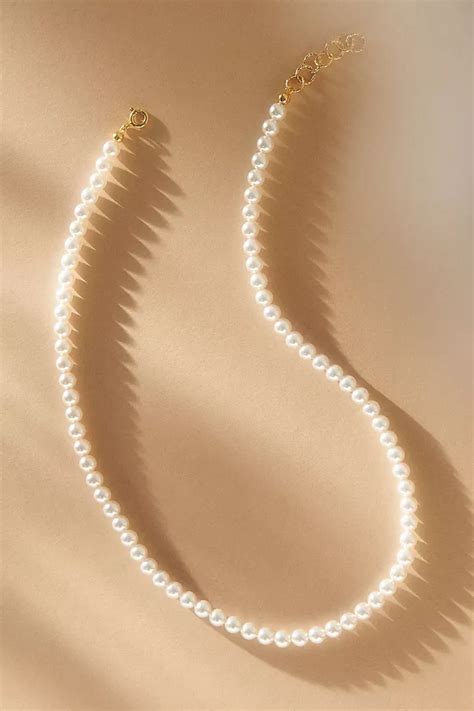 Classic 6mm Pearl Necklace Anthropologie