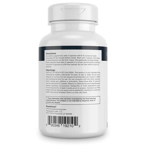 Transparent Labs Fat Burner Eat Sweat Live