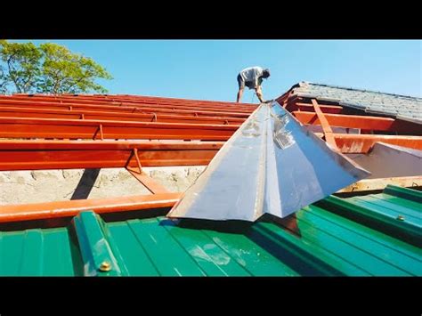 Valley Gutter Installation Youtube