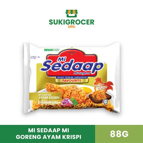 mi sedaap mi goreng ayam krispi