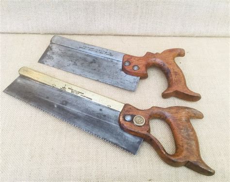 Vintage Marples And Sons Tenon Saws Etsy