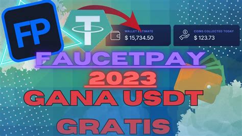 FAUCETPAY 2023 COMO GANAR USDT Y CRIPTOMONEDAS GRATIS FACIL Y RAPIDO