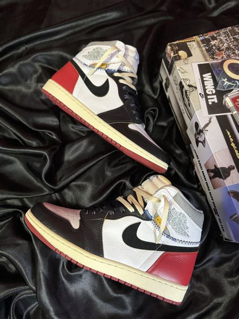 Jordan 1 Retro High Union Black Toe Rfashionreps