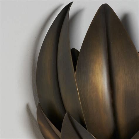 Leaves Wall Sconce With Bronze Finish By Droulers Architecture Matlight Milano Artemest