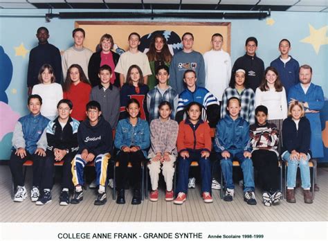 Photo De Classe Me B De Coll Ge Anne Frank