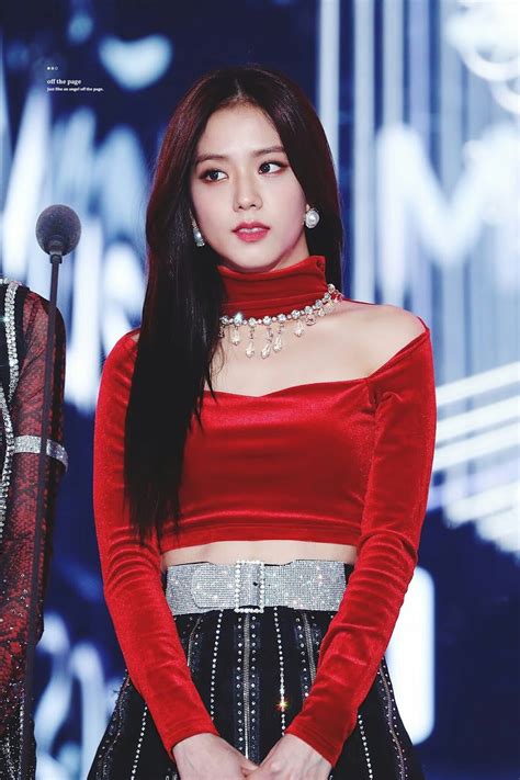 10 Times Blackpinks Jisoo Served Powerful And Sexy Visuals In Red Koreaboo