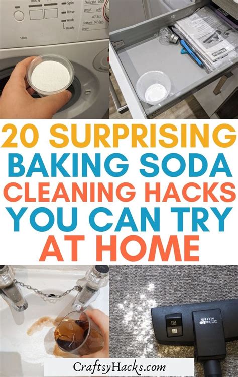 20 Baking Soda Cleaning Hacks You Want To Know Craftsy Hacks