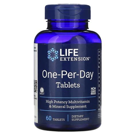 Купить Life Extension One Per Day 60 tablets - цена Лайф Экстэншн Один ...