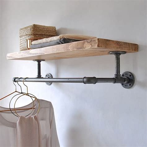 Affordable Pipe Shelve Ideas Tinktube Room Storage Diy Steel