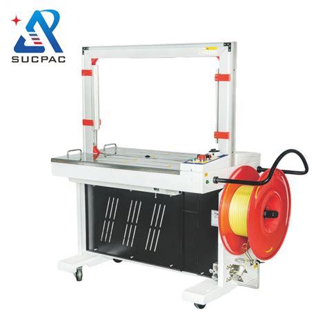 Automatic Carton Case Box Strapper Strap Pp Tape Strapping Machine For