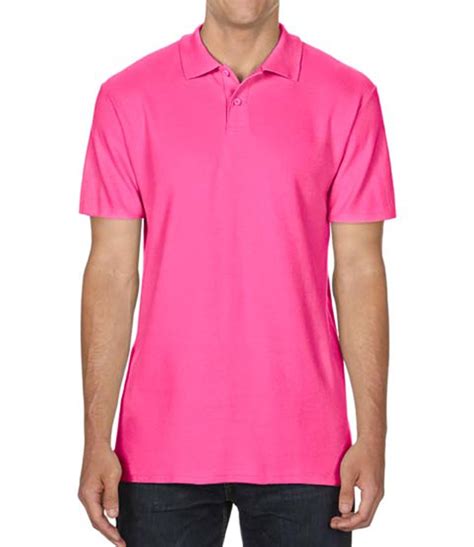 Gildan SoftStyle Double Piqué Polo Shirt