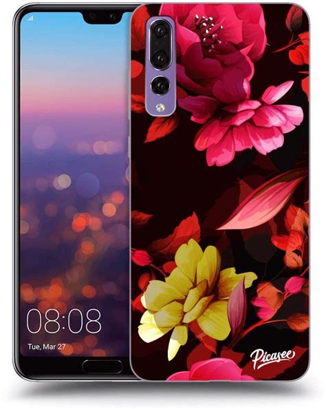 Silikonowe Czarne Etui Na Huawei P Pro Dark Peonny