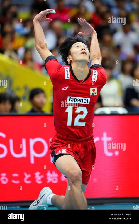 Shohei Yamamoto Jpn September 16 2017 Volleyball Fivb World