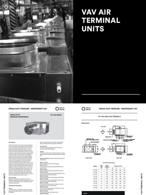 vav air terminal units  duct flow mechanical engineering