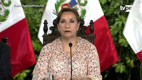 Se pronuncia presidenta de Perú Dina Boluarte ante protestas en Lima