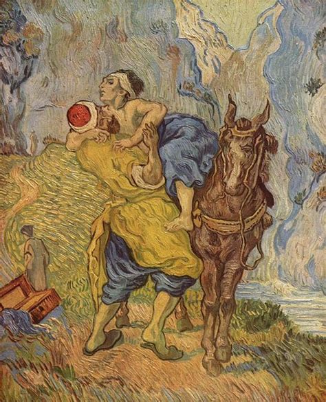 Hella Heaven The Good Samaritan By Delacroix And Van Gogh