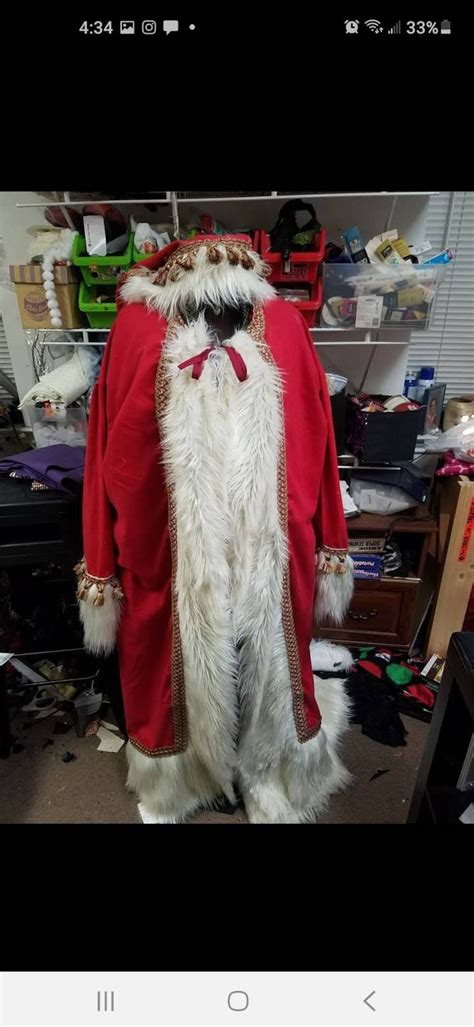 Deluxe Santa Suit Custome Made To Your Size All Sizes Etsy