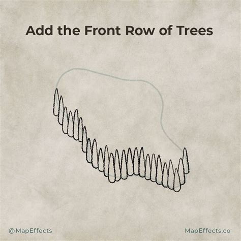 How To Draw A Forest On Your Fantasy Maps — Map Effects Fantasy Map