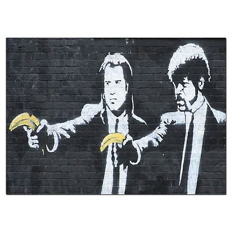 Banksy Canvas Prints - Pulp Fiction