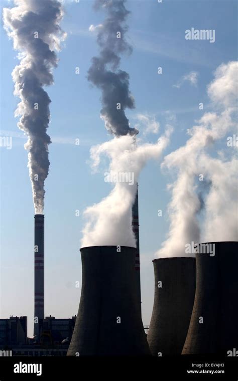 Coal Power Plant Stock Photo Alamy