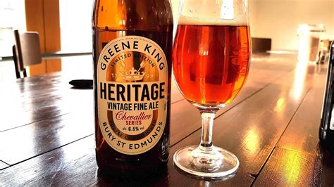 Greene King Heritage Vintage Fine Ale Chevallier Malt Series Greene