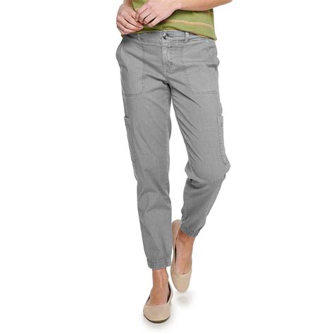 Nwt Women S Sonoma Goods For Life Mid Rise Utility Jogger Pants