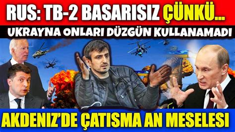 RUSYA TB 2 BAŞARISIZ OLDU ÇÜNKÜ UKRAYNA ONLARI DÜZGÜN KULLANAMADI