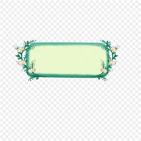 Small Fresh Border Png Transparent Hand Painted Beautiful Small Fresh