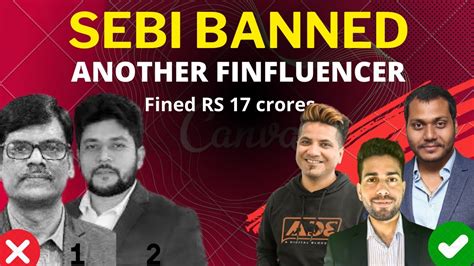 Sebi Fined A Youtuber Baap Of Chart Of Rs Crores How To Stay Away